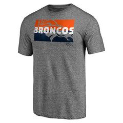 Denver Broncos Square Off Tri-Blend T-Shirt | NFL New