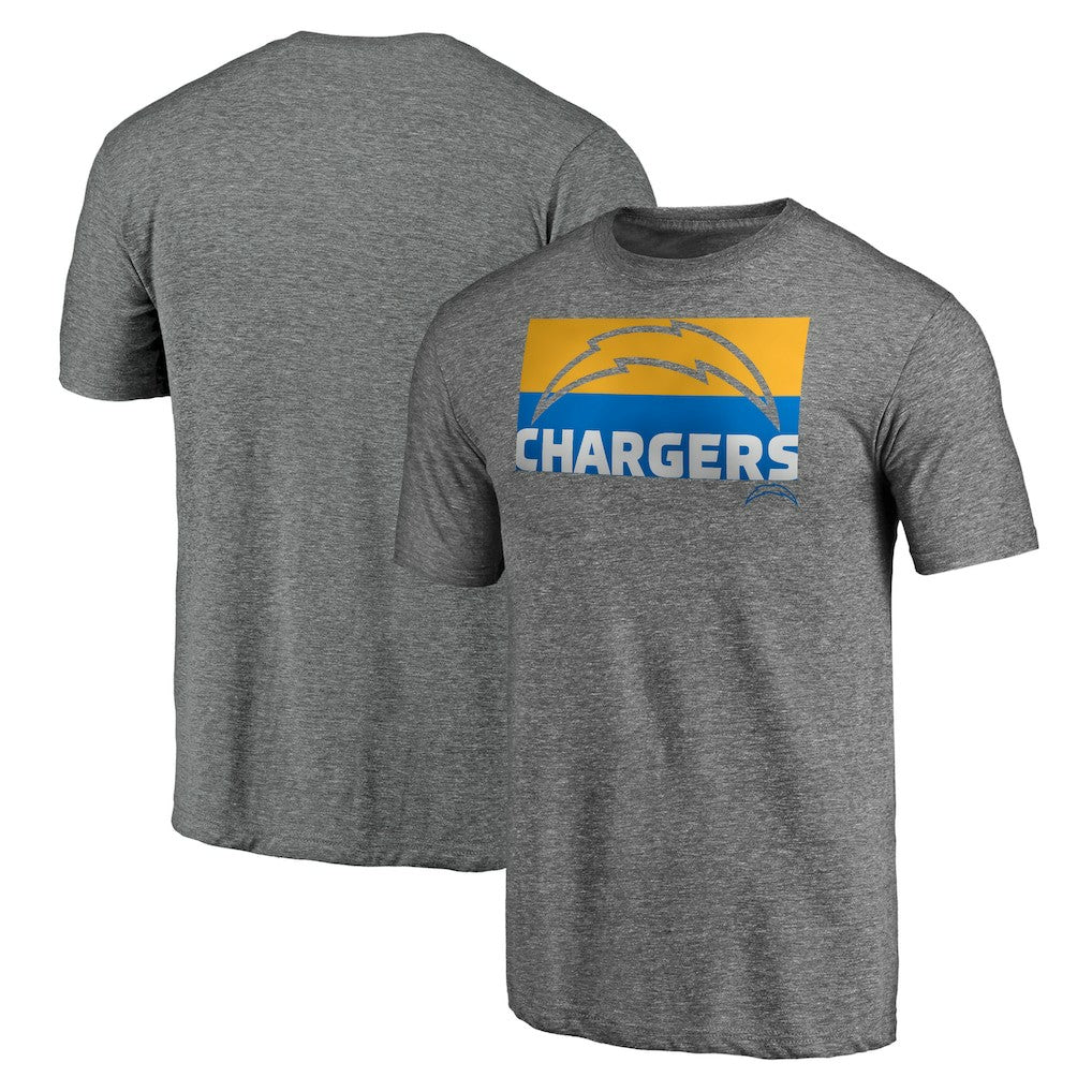 Los Angeles Chargers Square Off Tri-Blend T-Shirt | NFL Sale