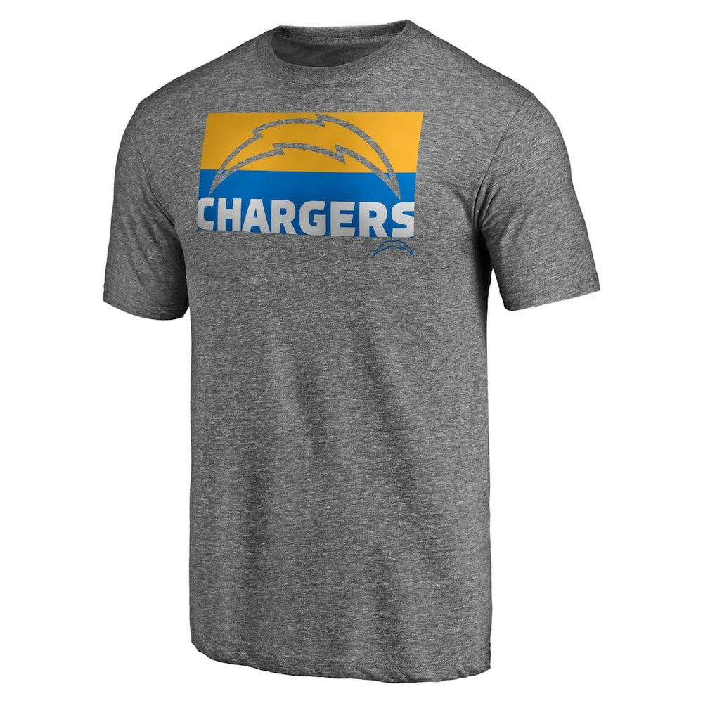 Los Angeles Chargers Square Off Tri-Blend T-Shirt | NFL Sale