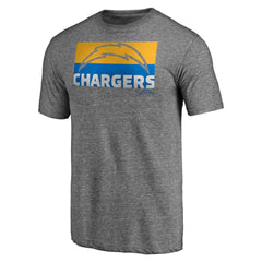 Los Angeles Chargers Square Off Tri-Blend T-Shirt | NFL Sale