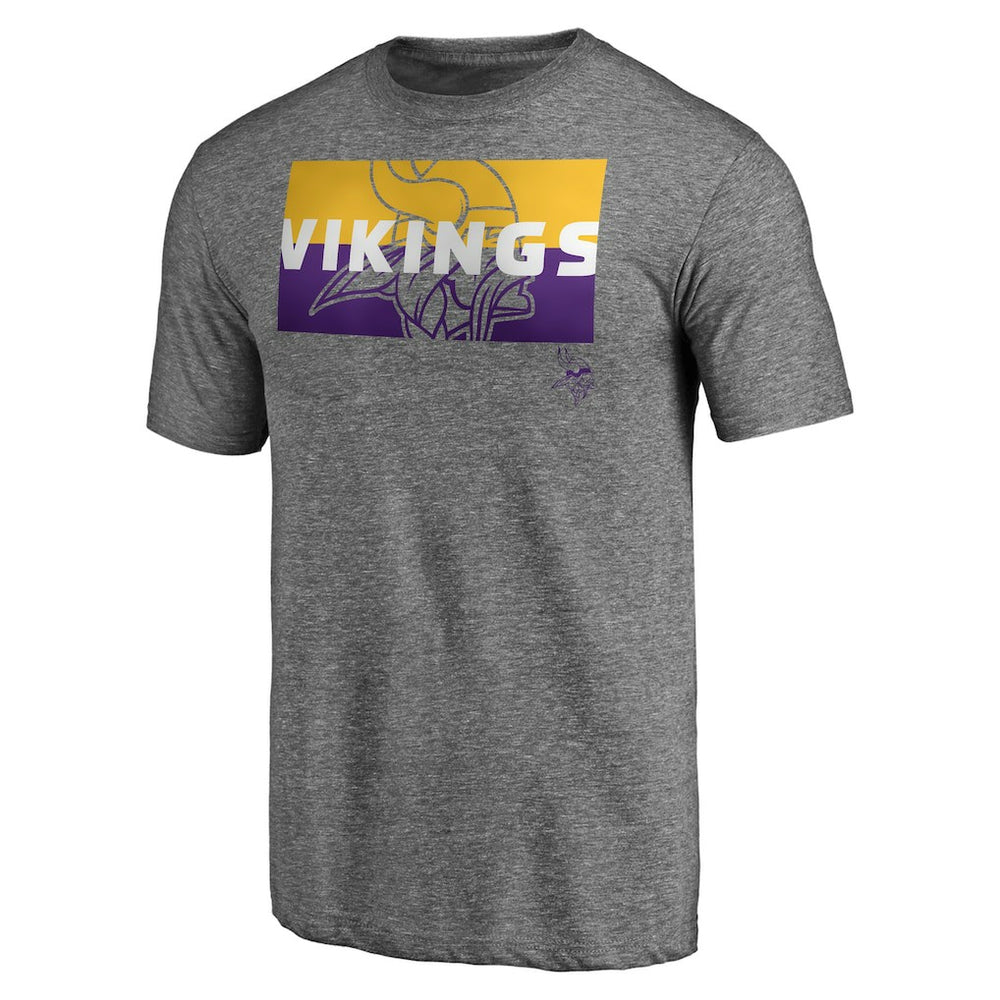 Minnesota Vikings Square Off Tri-Blend T-Shirt | NFL Hot