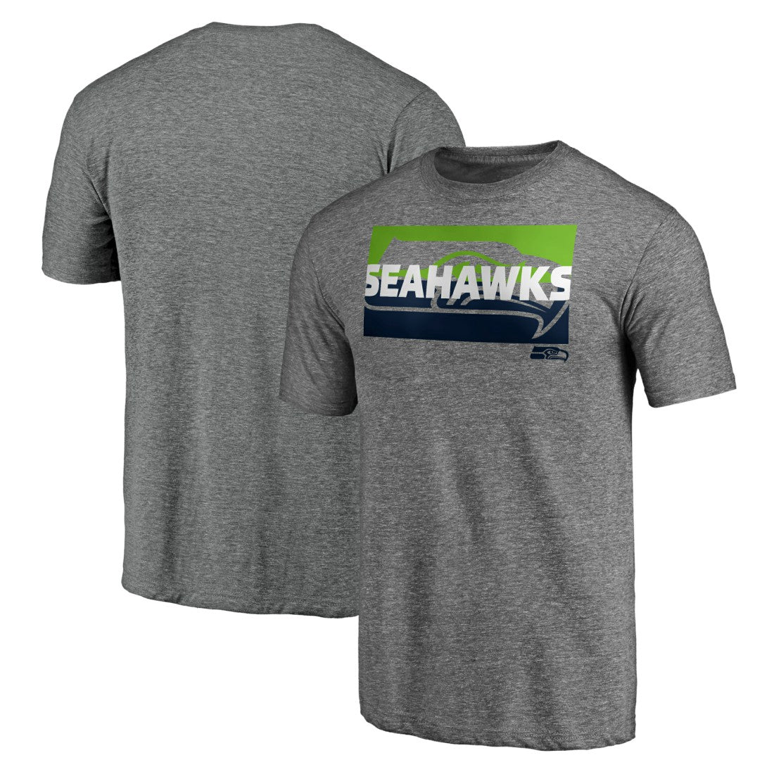 Seattle Seahawks Square Off Tri-Blend T-Shirt | NFL Sale