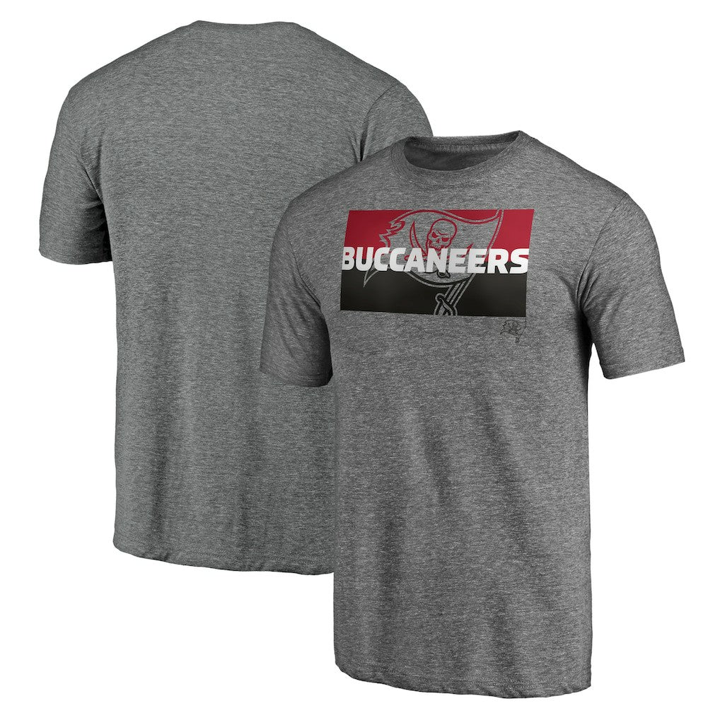 Tampa Bay Buccaneers Square Off Tri-Blend T-Shirt | NFL Outlet