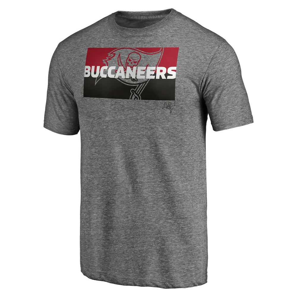 Tampa Bay Buccaneers Square Off Tri-Blend T-Shirt | NFL Outlet