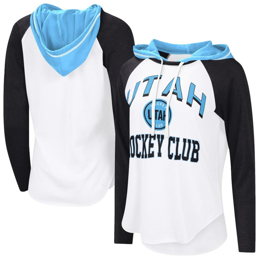 Utah Mammoth G-III 4Her by Carl Banks Women's VIP Raglan Long Sleeve Hoodie T-Shirt -  NHL T-shirts