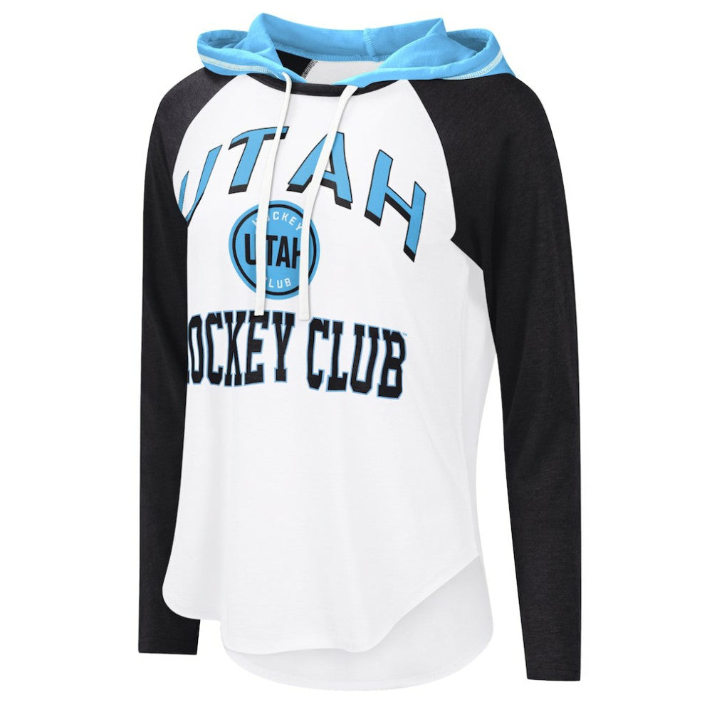 Utah Mammoth G-III 4Her by Carl Banks Women's VIP Raglan Long Sleeve Hoodie T-Shirt -  NHL T-shirts