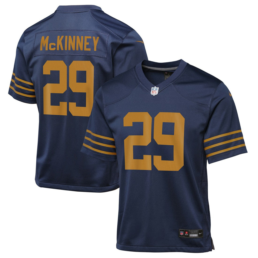 Green Bay Packers Xavier McKinney  Youth The 1923 Classic Game Jersey | NFL Discount