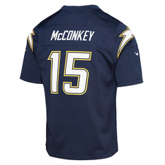 Los Angeles Chargers Ladd McConkey  Youth Alternate Super Chargers Game Player Jersey | NFL Hot