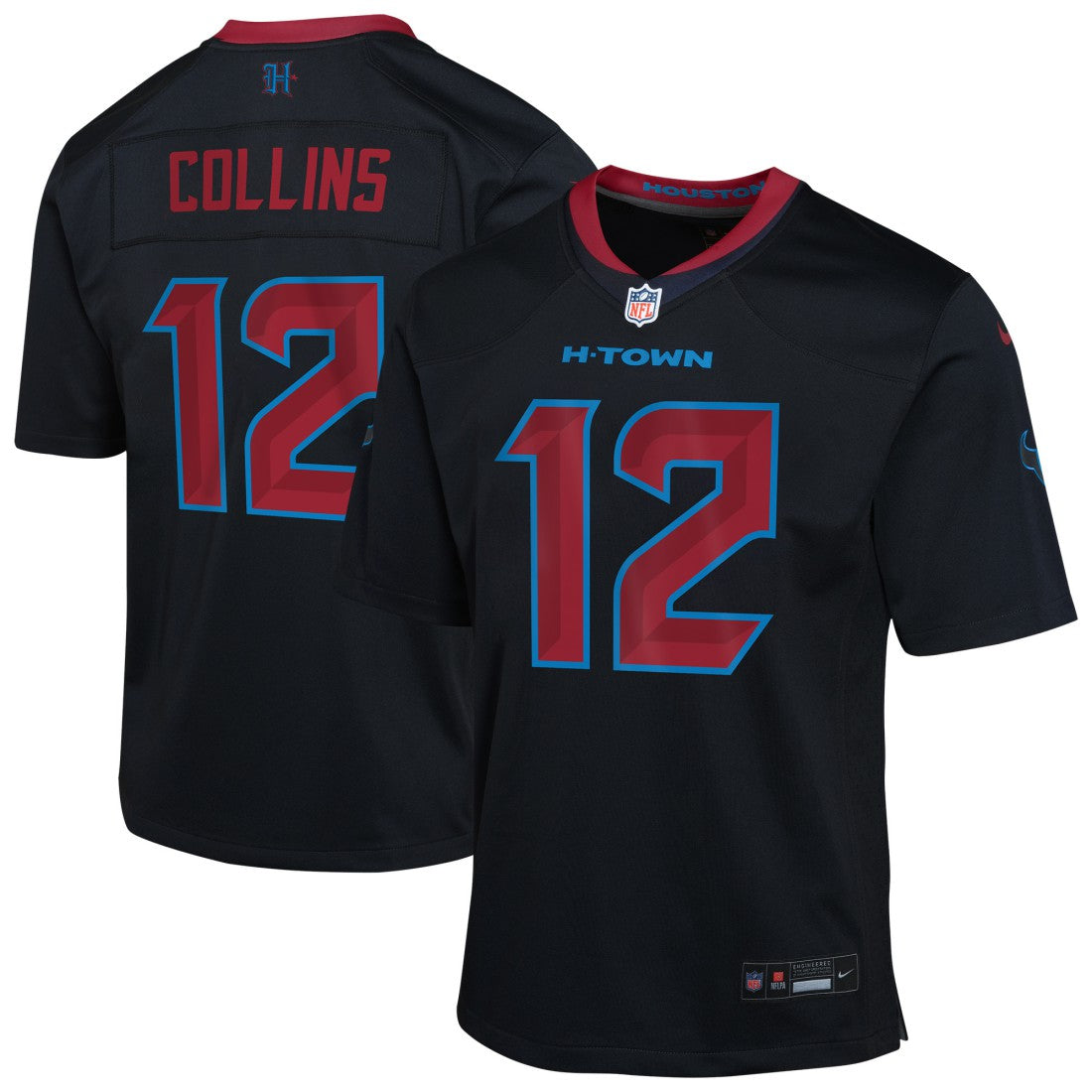 Houston Texans Nico Collins  Youth Alternate Game Jersey | NFL Discount