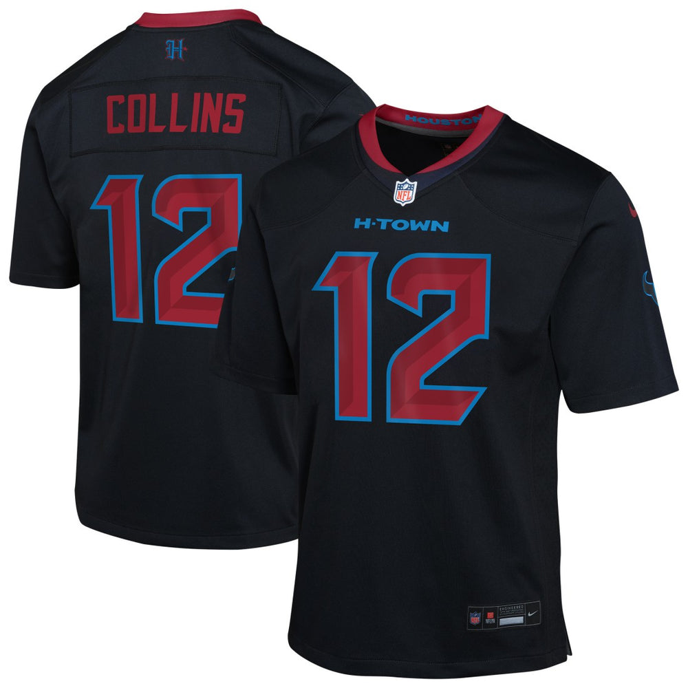 Houston Texans Nico Collins  Youth Alternate Game Jersey | NFL Discount