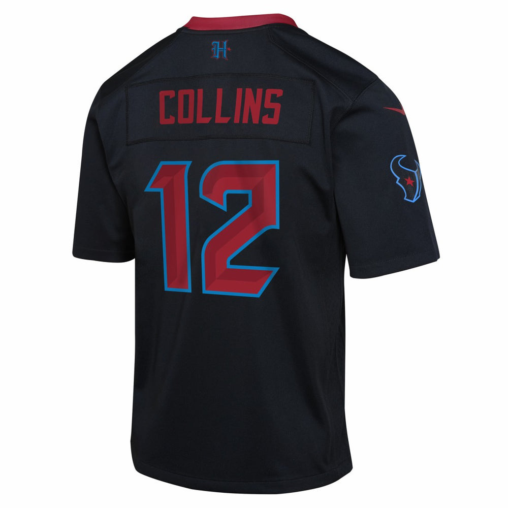 Houston Texans Nico Collins  Youth Alternate Game Jersey | NFL Discount
