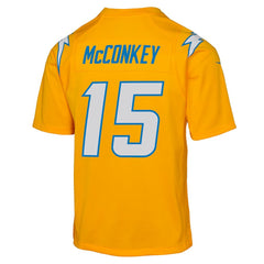 Los Angeles Chargers Ladd McConkey  Youth Alternate Charger Power Game Player Jersey | NFL Outlet