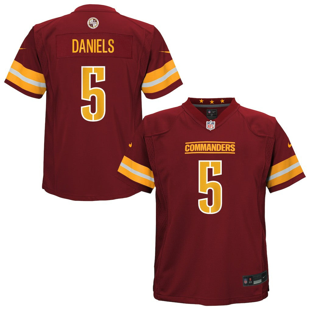 Washington Commanders Jayden Daniels  Preschool Team Player Game Jersey | NFL Online