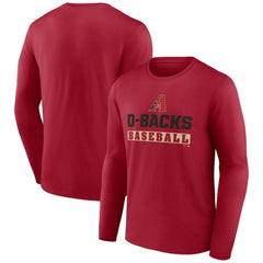 Arizona Diamondbacks Let's Go Long Sleeve T-Shirt - MLB T-shirts