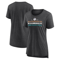 Arizona Diamondbacks Women's Power Swing Tri-Blend T-Shirt - MLB T-shirts