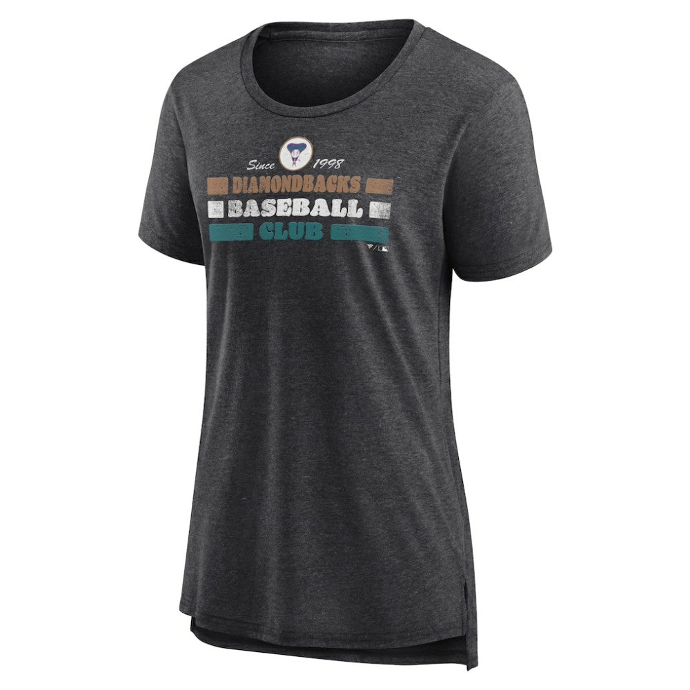 Arizona Diamondbacks Women's Power Swing Tri-Blend T-Shirt - MLB T-shirts