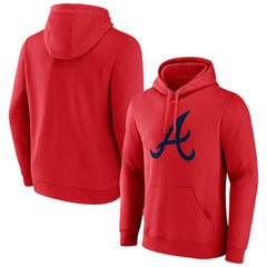 Atlanta Braves Official Logo Pullover Hoodie - MLB Hoodies