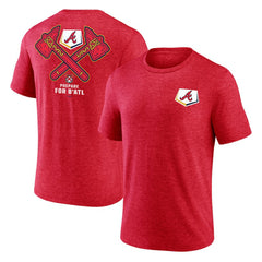 Atlanta Braves BATL Tri-Blend T-Shirt - MLB T-shirts