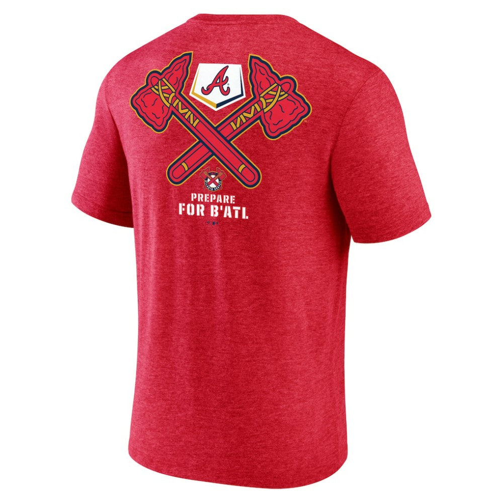 Atlanta Braves BATL Tri-Blend T-Shirt - MLB T-shirts
