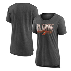 Baltimore Orioles Women's Toppler Tri-Blend T-Shirt - MLB T-shirts