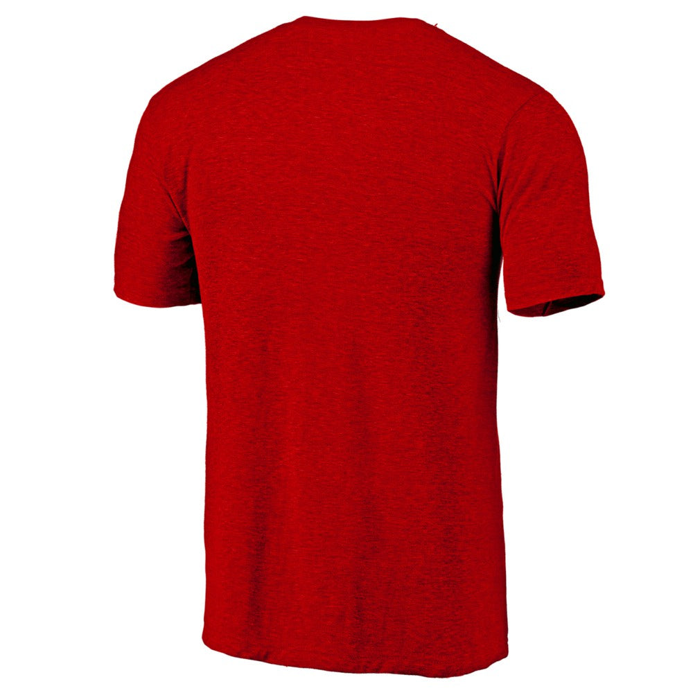 Cincinnati Reds Cooperstown Official Logo Tri-Blend T-Shirt - MLB T-shirts