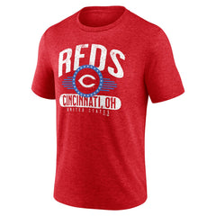 Cincinnati Reds Badge of Honor Tri-Blend T-Shirt - MLB T-shirts