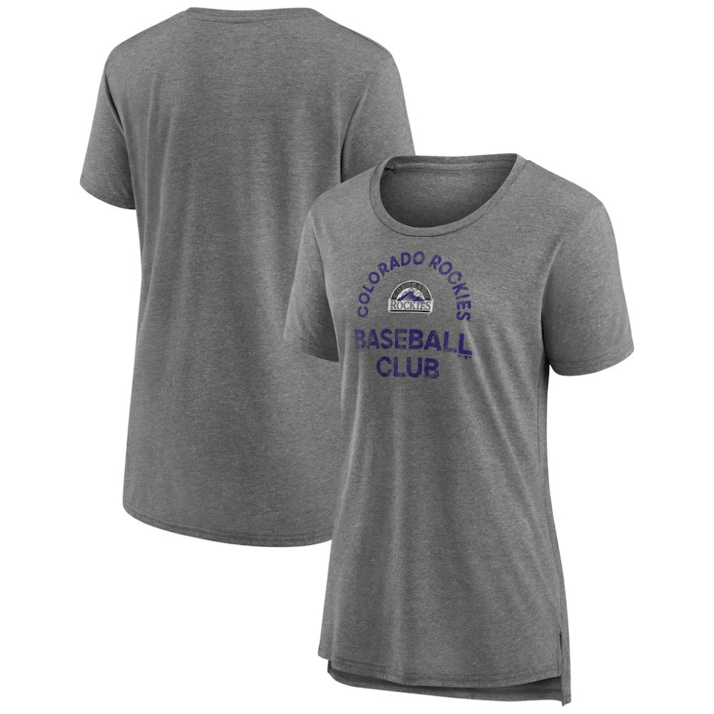 Colorado Rockies Women's Selected First Tri-Blend T-Shirt - MLB T-shirts