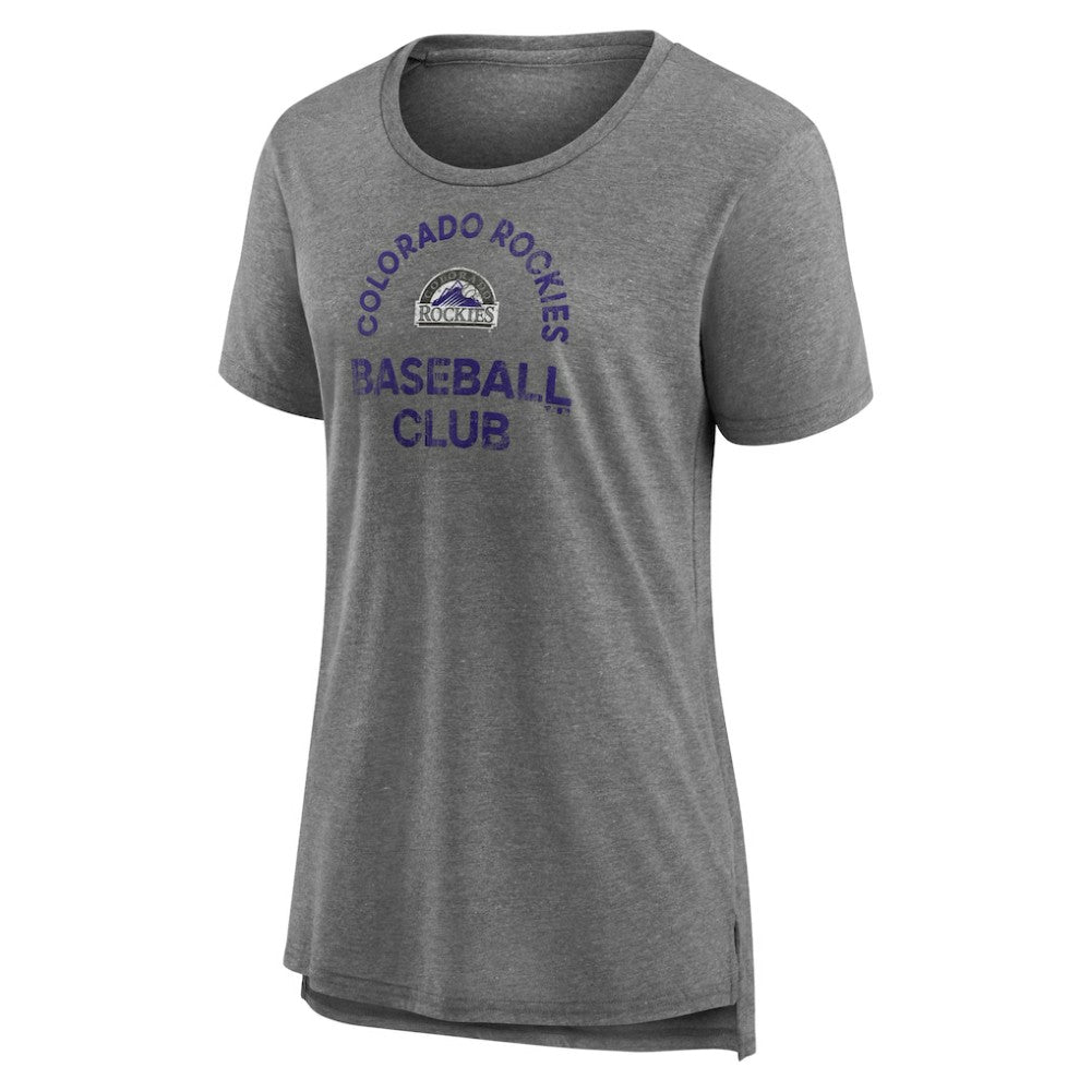 Colorado Rockies Women's Selected First Tri-Blend T-Shirt - MLB T-shirts