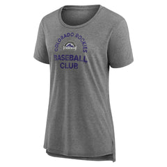 Colorado Rockies Women's Selected First Tri-Blend T-Shirt - MLB T-shirts