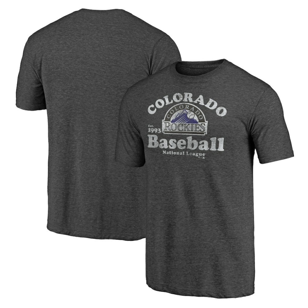 Colorado Rockies Our Game Tri-Blend T-Shirt - MLB T-shirts