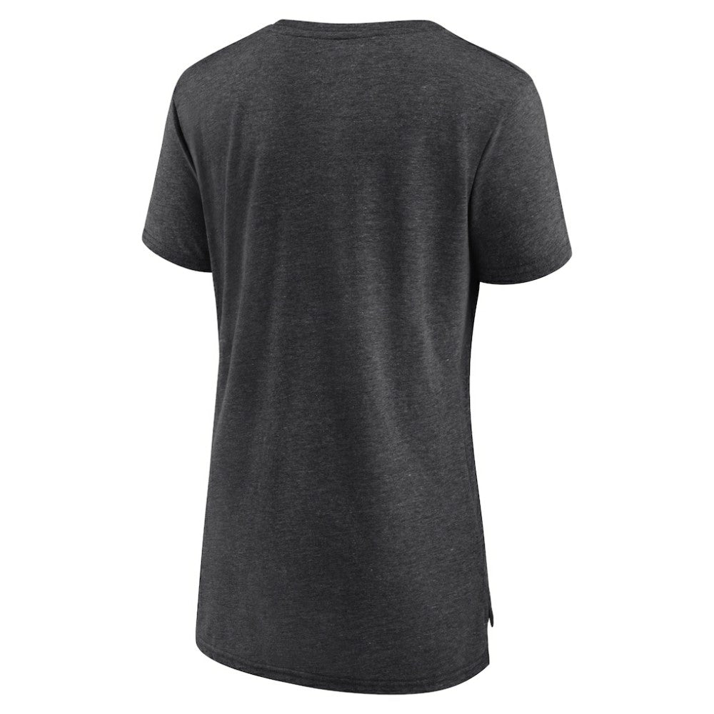 Colorado Rockies Women's Weathered Official Logo Tri-Blend T-Shirt - MLB T-shirts