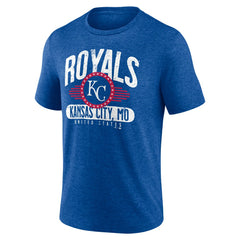 Kansas City Royals Badge of Honor Tri-Blend T-Shirt - MLB T-shirts