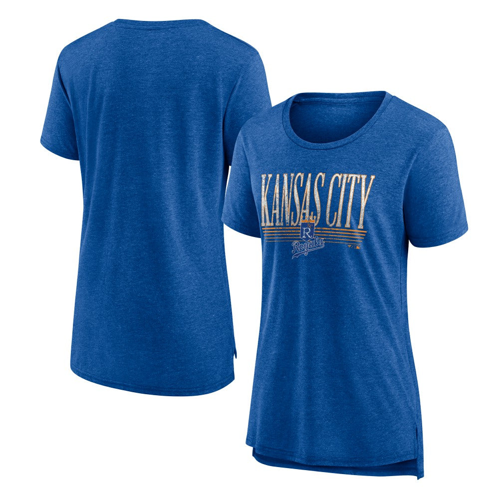 Kansas City Royals Women's Toppler Tri-Blend T-Shirt - MLB T-shirts
