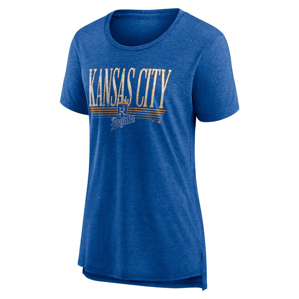 Kansas City Royals Women's Toppler Tri-Blend T-Shirt - MLB T-shirts
