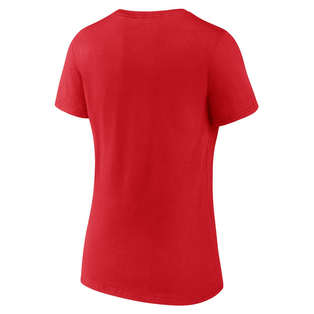 Los Angeles Angels Women's Victory Script V-Neck T-Shirt - MLB T-shirts