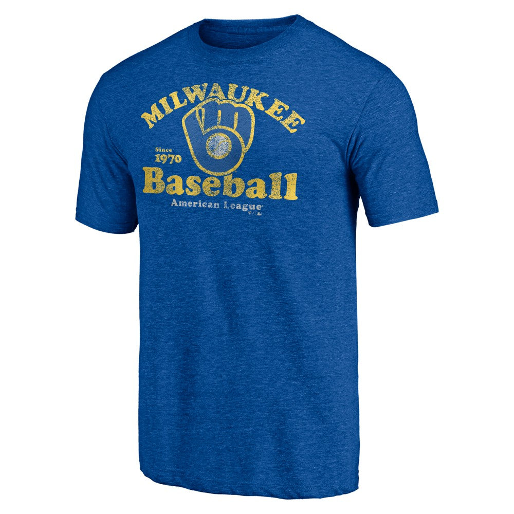 Milwaukee Brewers Our Game Tri-Blend T-Shirt - MLB T-shirts