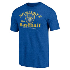Milwaukee Brewers Our Game Tri-Blend T-Shirt - MLB T-shirts