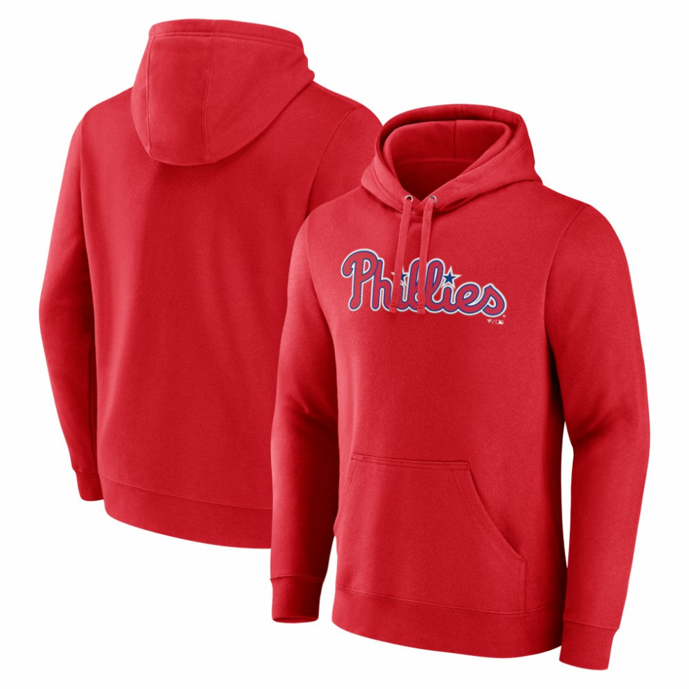 Philadelphia Phillies Official Wordmark Pullover Hoodie - MLB Hoodies