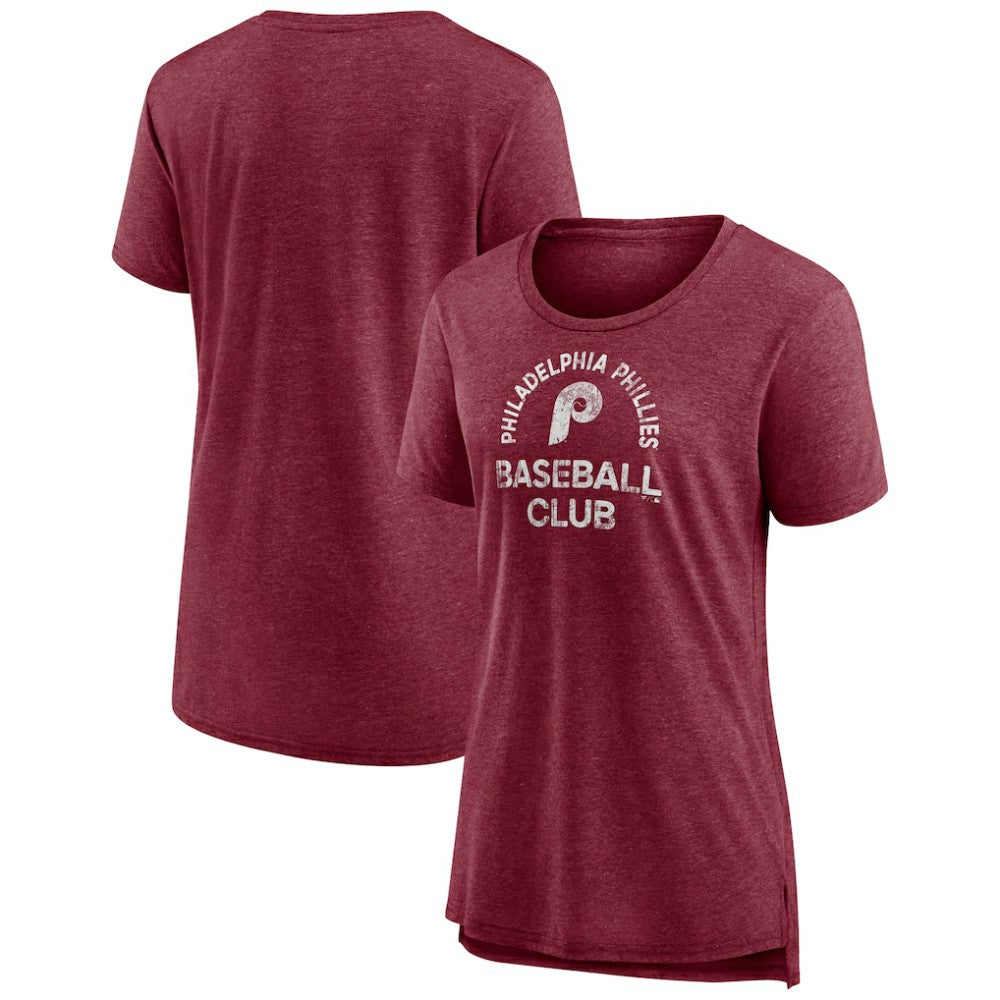 Philadelphia Phillies Women's Selected First Tri-Blend T-Shirt - MLB T-shirts