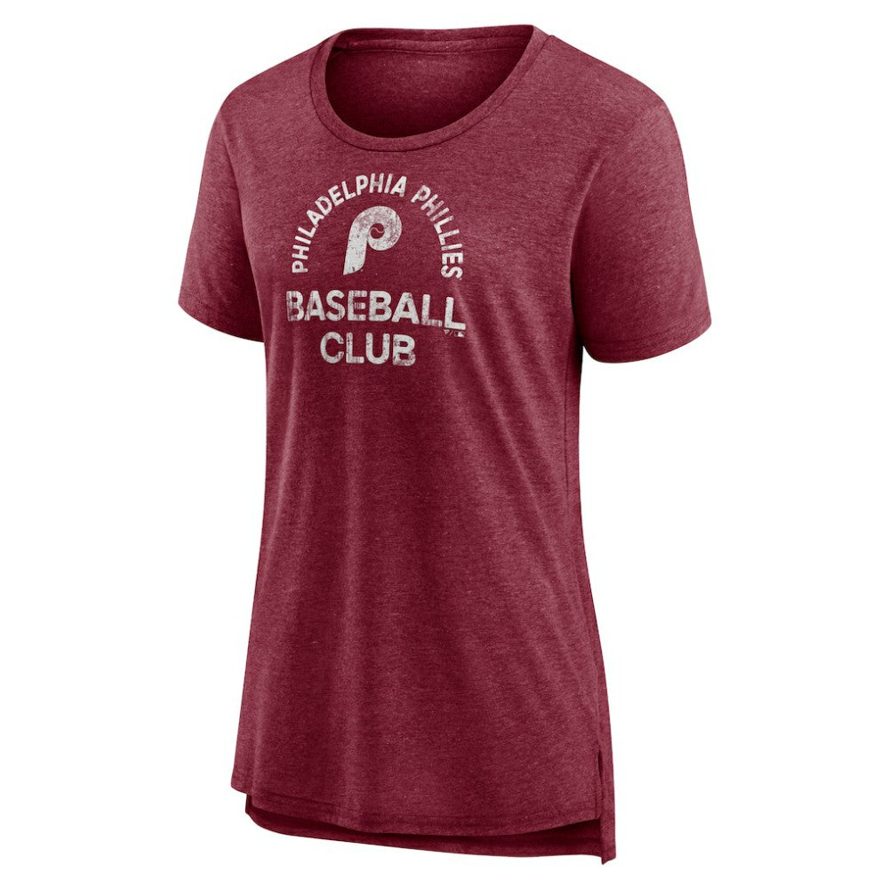 Philadelphia Phillies Women's Selected First Tri-Blend T-Shirt - MLB T-shirts