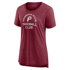 Philadelphia Phillies Women's Selected First Tri-Blend T-Shirt - MLB T-shirts