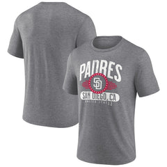 San Diego Padres Badge of Honor Tri-Blend T-Shirt - MLB T-shirts