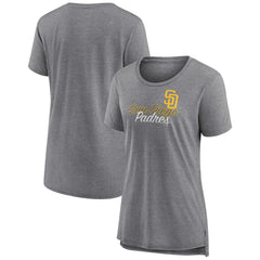 San Diego Padres Women's Practice Time Tri-Blend T-Shirt - MLB T-shirts