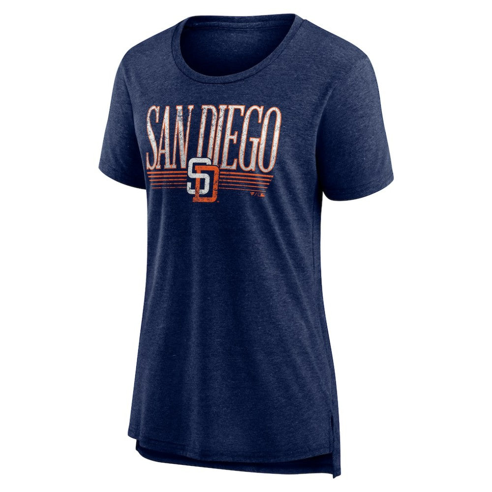 San Diego Padres Women's Toppler Tri-Blend T-Shirt - MLB T-shirts