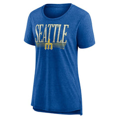 Seattle Mariners Women's Toppler Tri-Blend T-Shirt - MLB T-shirts