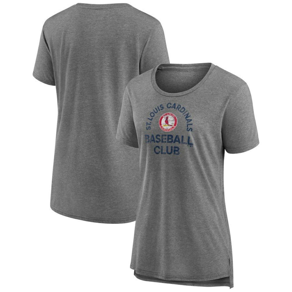 St. Louis Cardinals Women's Selected First Tri-Blend T-Shirt - MLB T-shirts