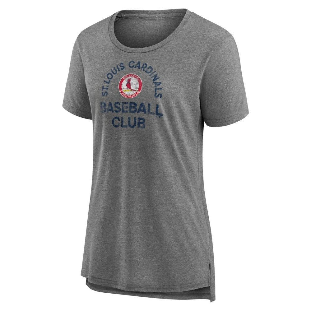 St. Louis Cardinals Women's Selected First Tri-Blend T-Shirt - MLB T-shirts