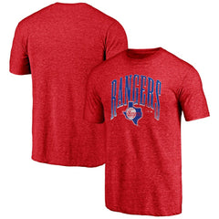 Texas Rangers Line Corps Tri-Blend T-Shirt - MLB T-shirts