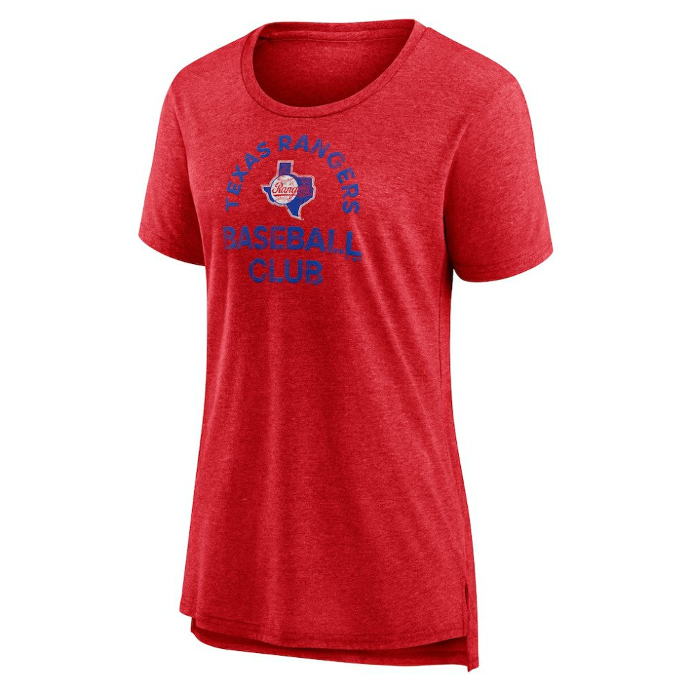 Texas Rangers Women's Selected First Tri-Blend T-Shirt - MLB T-shirts