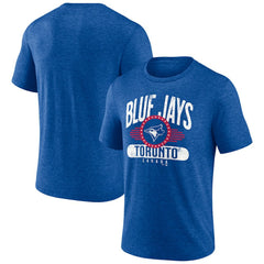 Toronto Blue Jays Badge of Honor Tri-Blend T-Shirt - MLB T-shirts